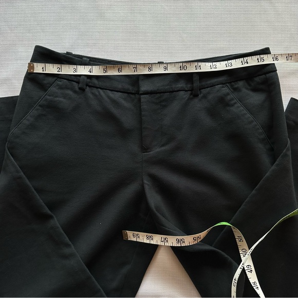 🆕 Merona Black Ankle Length Stretch Dress Pants Size 6 - Picture 11 of 15